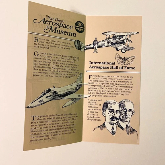 Vintage Lot of 6  San Diego Brochures Park Zoo Hotel Museum Pamphlets - Picture 3 of 16